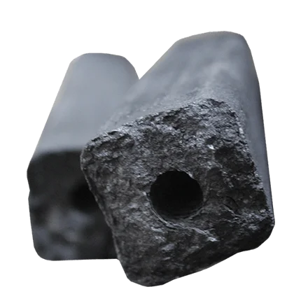 Ramses Compressed Charcoal - Cube with hole