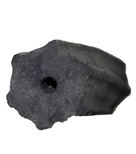 Compressed charcoal - hexagon - 2