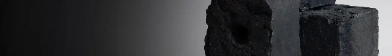 فحم مضغوط مربع بثقب | فحم رامسس